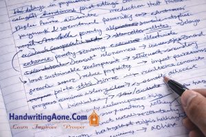 neatly written UPSC preparation notes with headings and bullet points